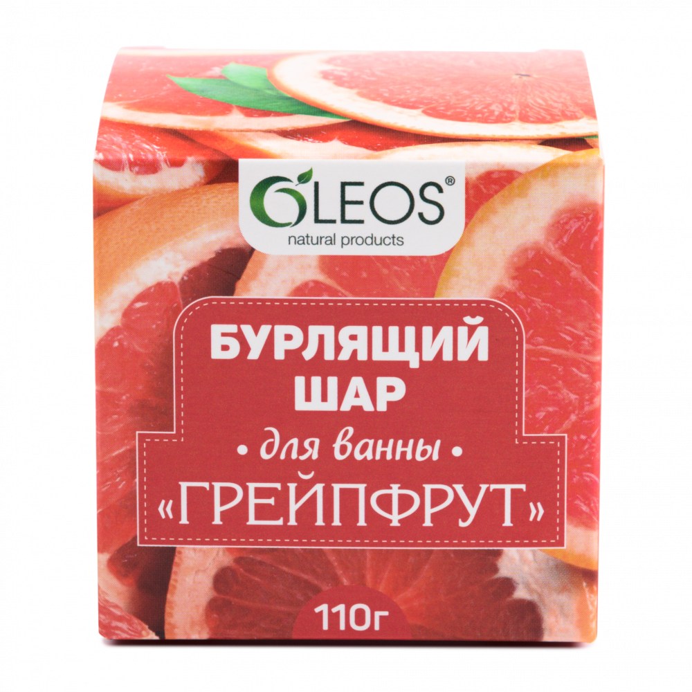 фото упаковки Oleos Бурлящий шар для ванны