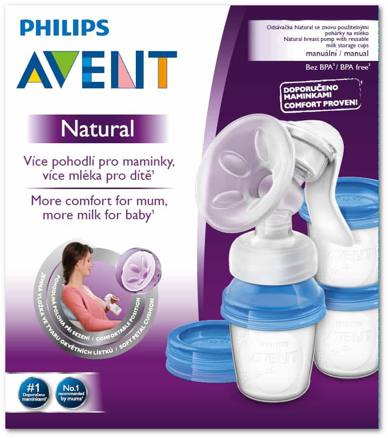 фото упаковки Молокоотсос ручной Philips AVENT Natural
