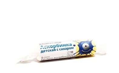 фото упаковки Витатека Аскорбинка детская с сахаром