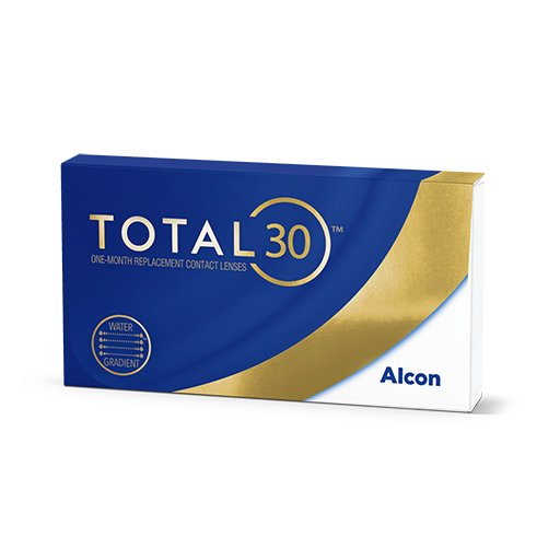 Alcon Total 30 Линзы контактные ежемесячной замены, -7.50, 8.4, 3 шт.
