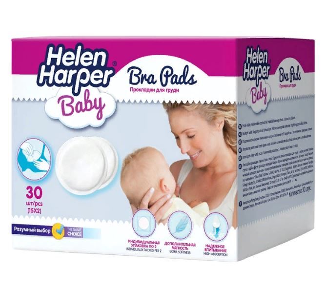 фото упаковки Helen Harper Baby прокладки для груди
