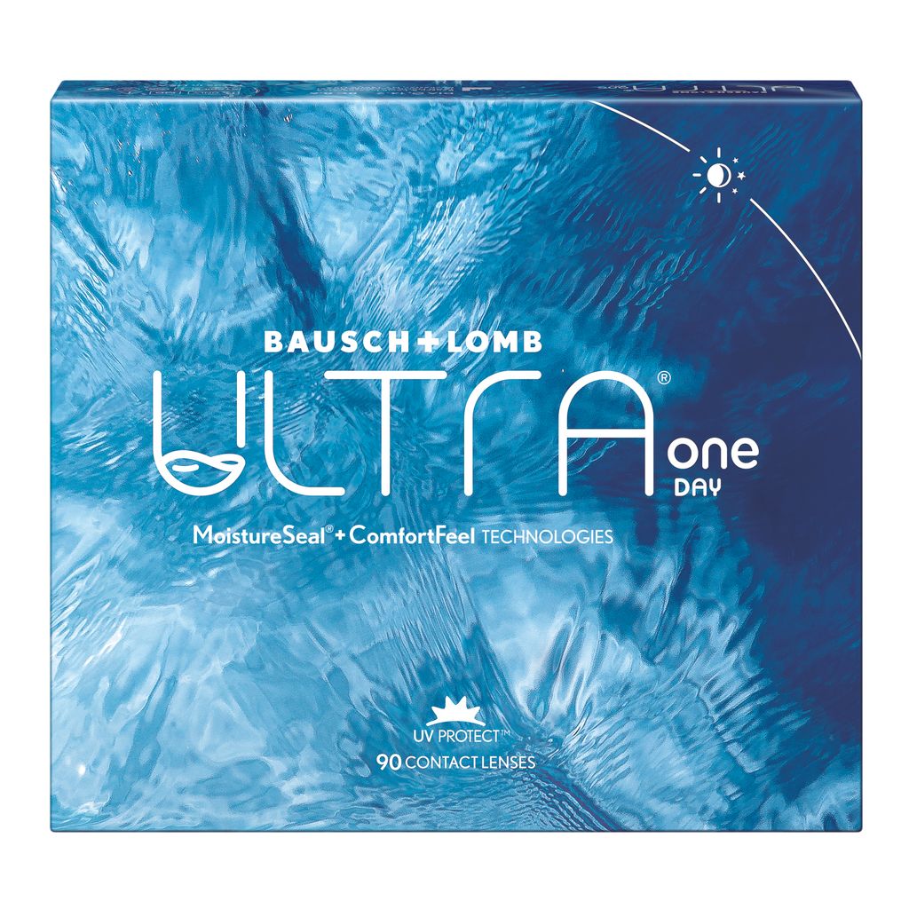 фото упаковки Ultra One Day Мягкие контактные линзы, -3.00, 8.6, 90 шт. фото упаковки Ultra One Day Мягкие контактные линзы