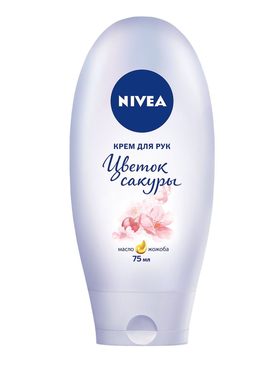 фото упаковки Nivea Крем для рук Цветок сакуры