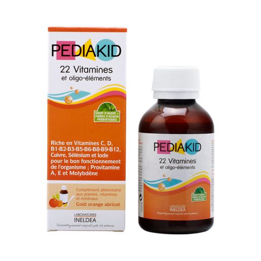 Pediakid 22 Vitamines для роста организма, сироп, 125 мл, 1 шт.