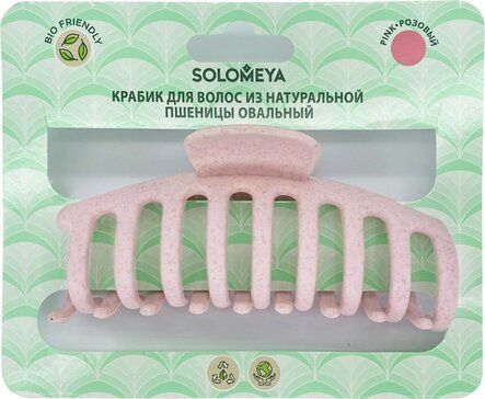 фото упаковки Solomeya Крабик для волос из натуральной пшеницы