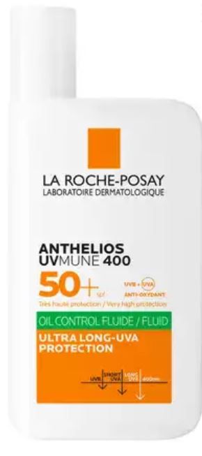 фото упаковки La Roche-Posay Anthelios UVMUNE 400 флюид для лица SPF50+