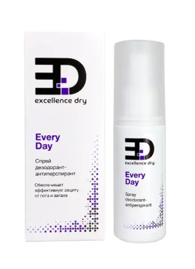 фото упаковки Excellence dry every day spray дезодорант-антиперспирант