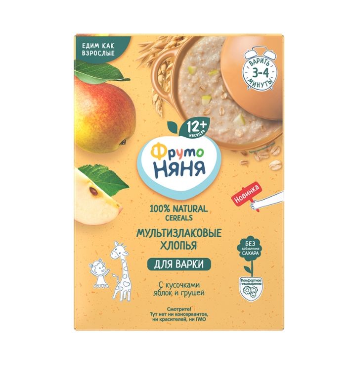 фото упаковки Фрутоняня Каша безмолочная мультизлаковая