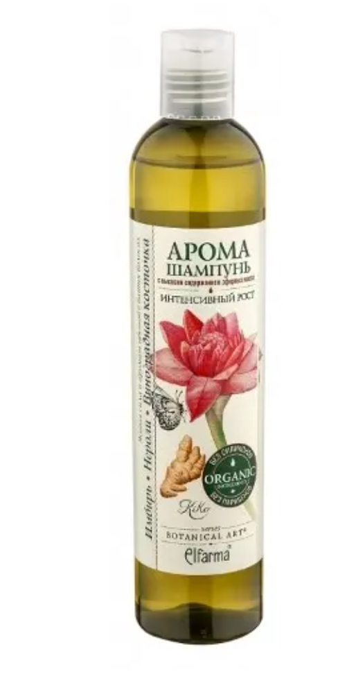 фото упаковки Botanical art арома-шампунь интенсивный рост