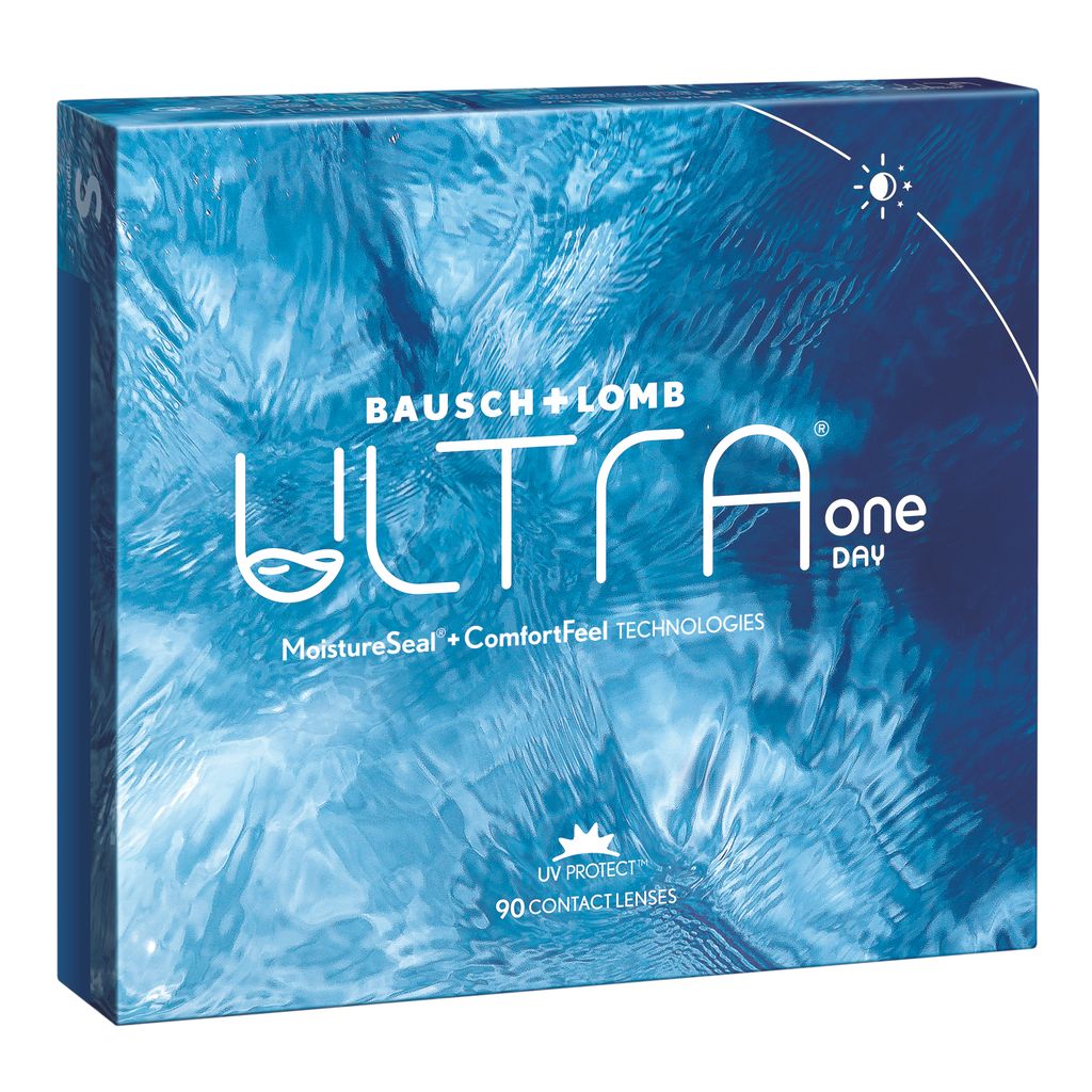 Ultra One Day Мягкие контактные линзы, -3.00, 8.6, 90 шт.