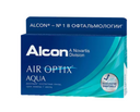Alcon Air Optix aqua контактные линзы плановой замены, BC=8.6 d=14.2, D(-3.25), 6 шт.