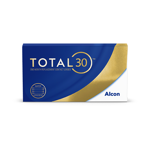 Alcon Total 30 Линзы контактные ежемесячной замены, -1.00, 8.4, 3 шт.