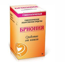 Бриония, гранулы гомеопатические, 8 г, 1 шт.