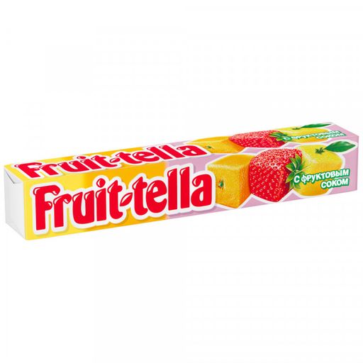 Fruittella Конфеты Радуга, конфета жевательная, 41 г, 1 шт.