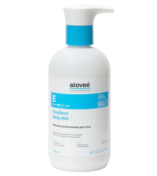 Atovee Essential Молочко, восстановление и увлажнение, 300 мл, 1 шт.