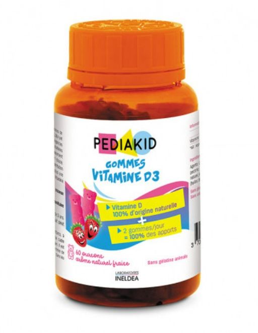 Pediakid Gommes Витамин D3, мармелад жевательный, 60 шт.