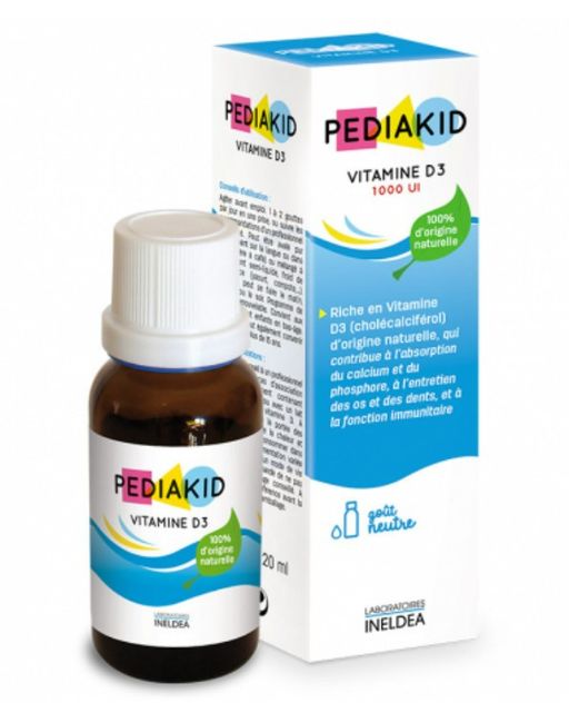 Pediakid Витамин D3, раствор, 20 мл, 1 шт.