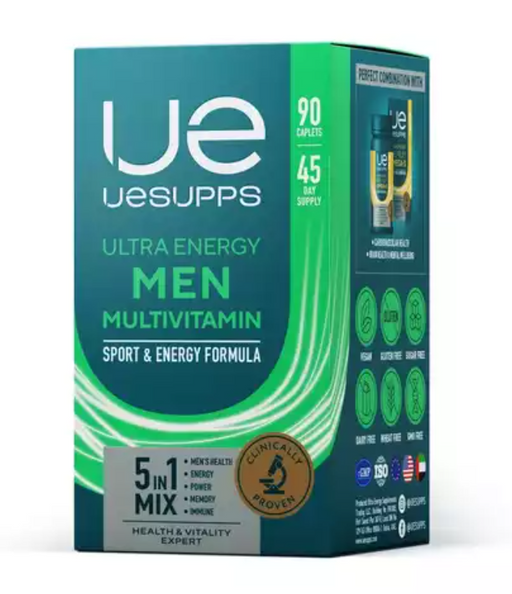 UESUPPS Ultra Energy Мен Мультивитамин, таблетки, 90 шт.