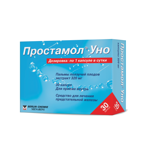 Простамол Уно, 320 мг, капсулы, 30 шт.