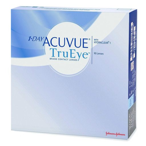 1-Day Acuvue TruEye Линзы контактные Однодневные, BC=8.5 d=14.2, D(-4.25), 90 шт.